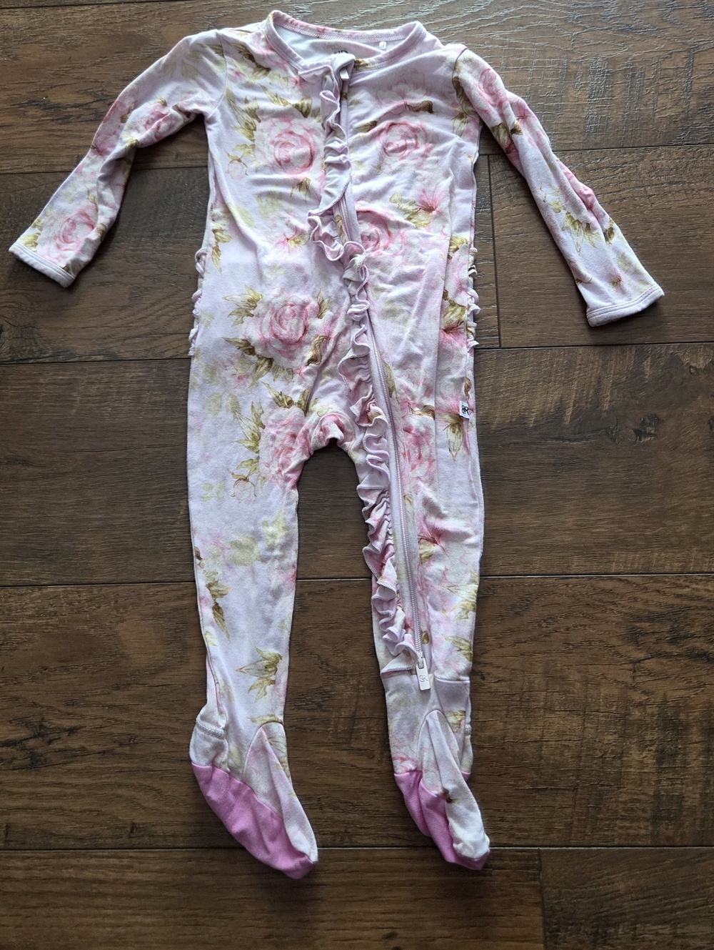 Bums And Roses Footie 6-9m